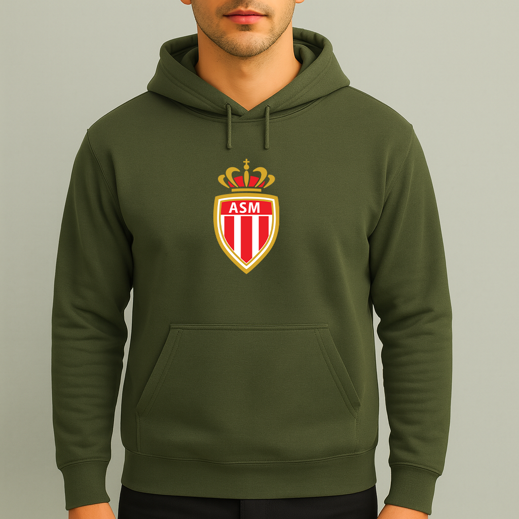 Men's AS Monaco FC Pullover Hoodie