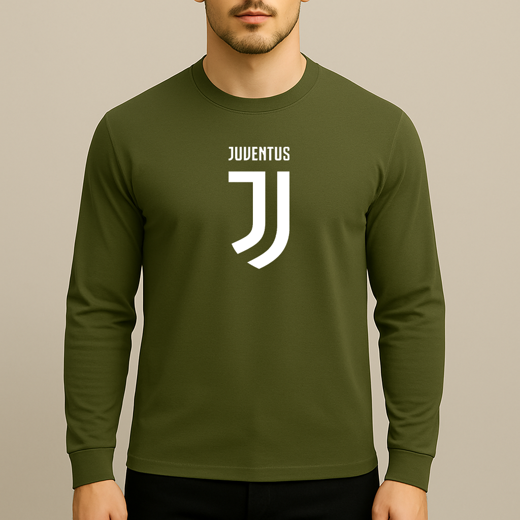 Men's Juventus Soccer Long Sleeve T-Shirt
