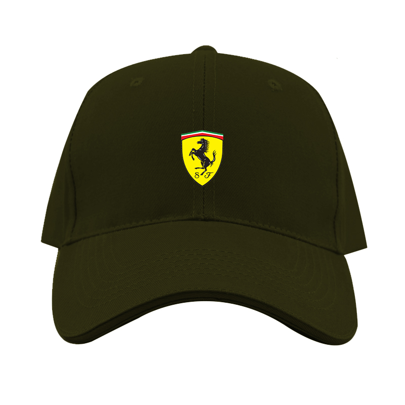 Ferrari Motorsport Car Dad Baseball Cap Hat
