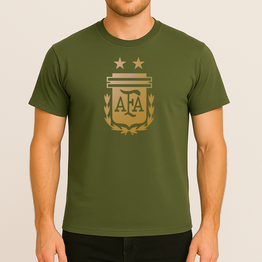 Men's Argentina Soccer Cotton T-Shirt
