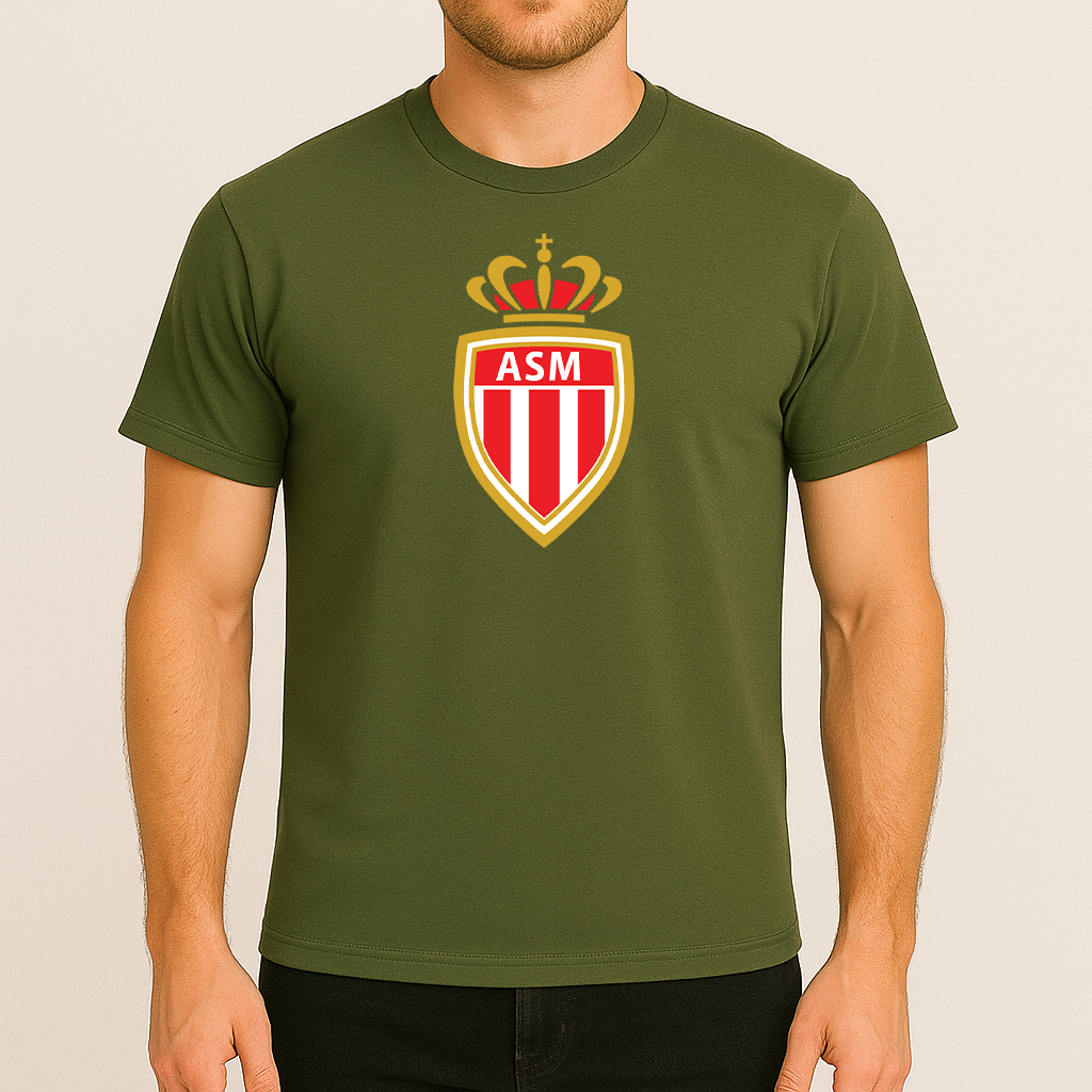 Men's AS Monaco FC Cotton T-Shirt