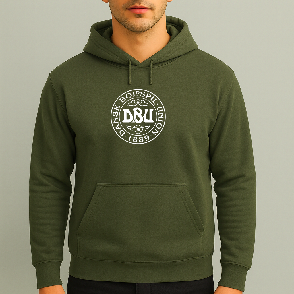 Men's Denmark Soccer Pullover Hoodie