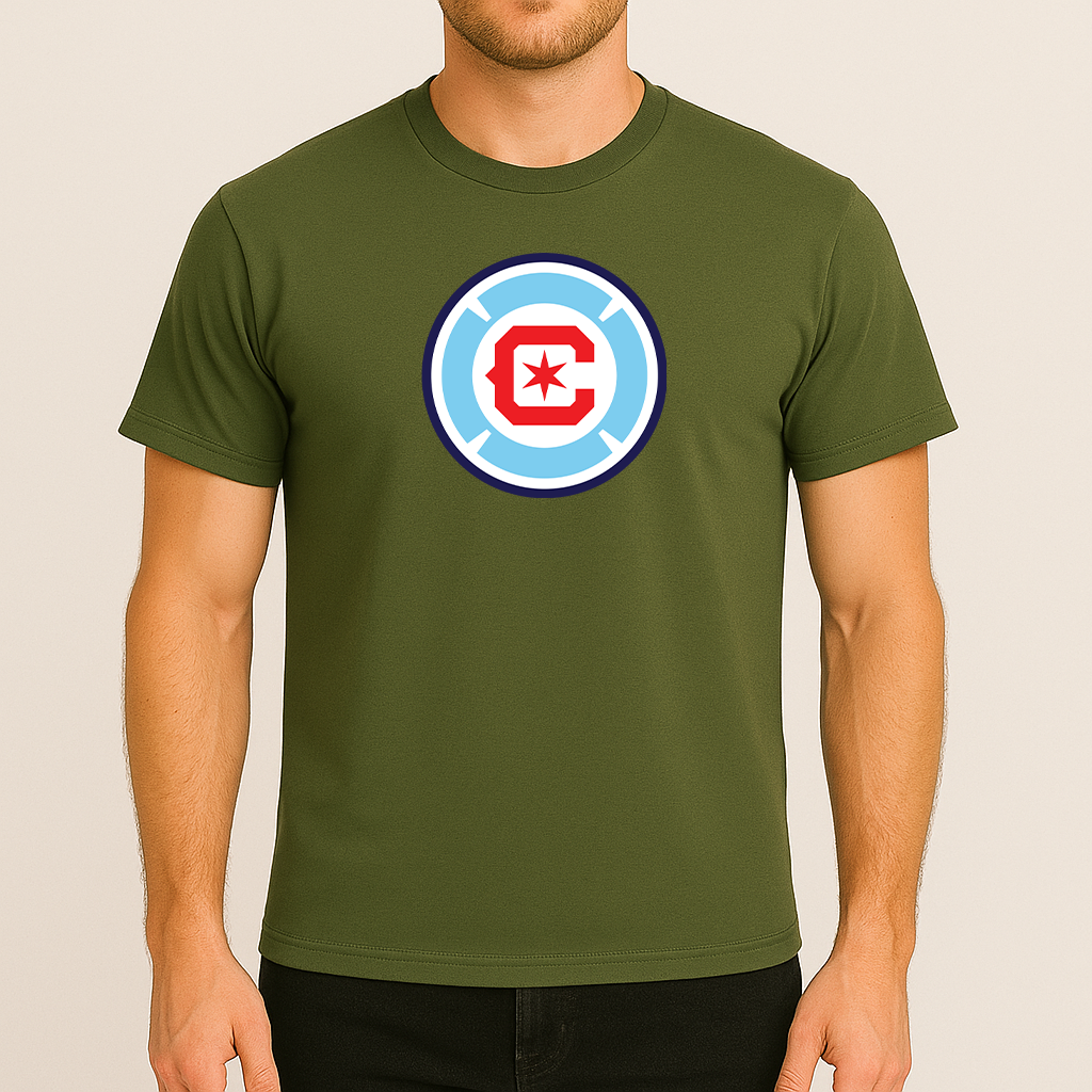 Men's Chicago Fire Soccer Cotton T-Shirt