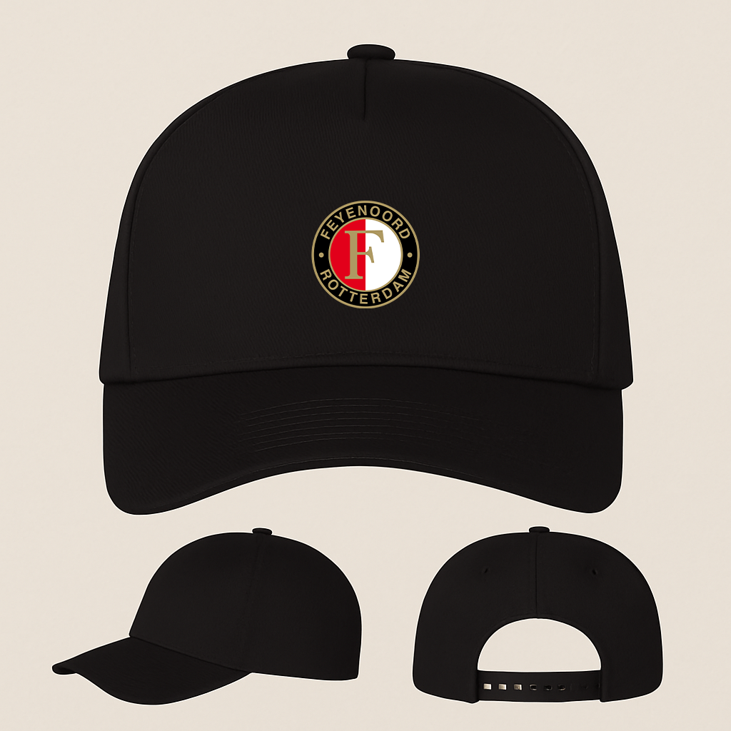 Feyenoord FC Five Panel Twill Snapback Cap