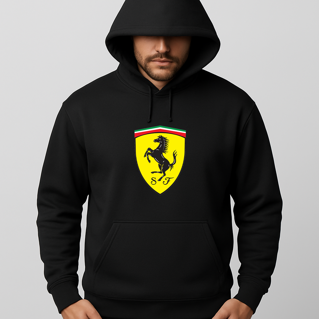 Men’s Ferrari Motorsport Car Pullover Hoodie
