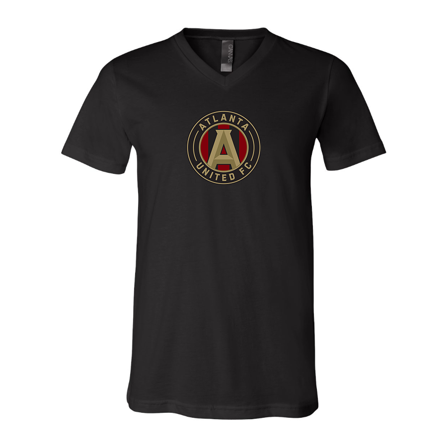 Men’s Atlana United FC - BELLA + CANVAS - Jersey V-Neck Tee - 3005