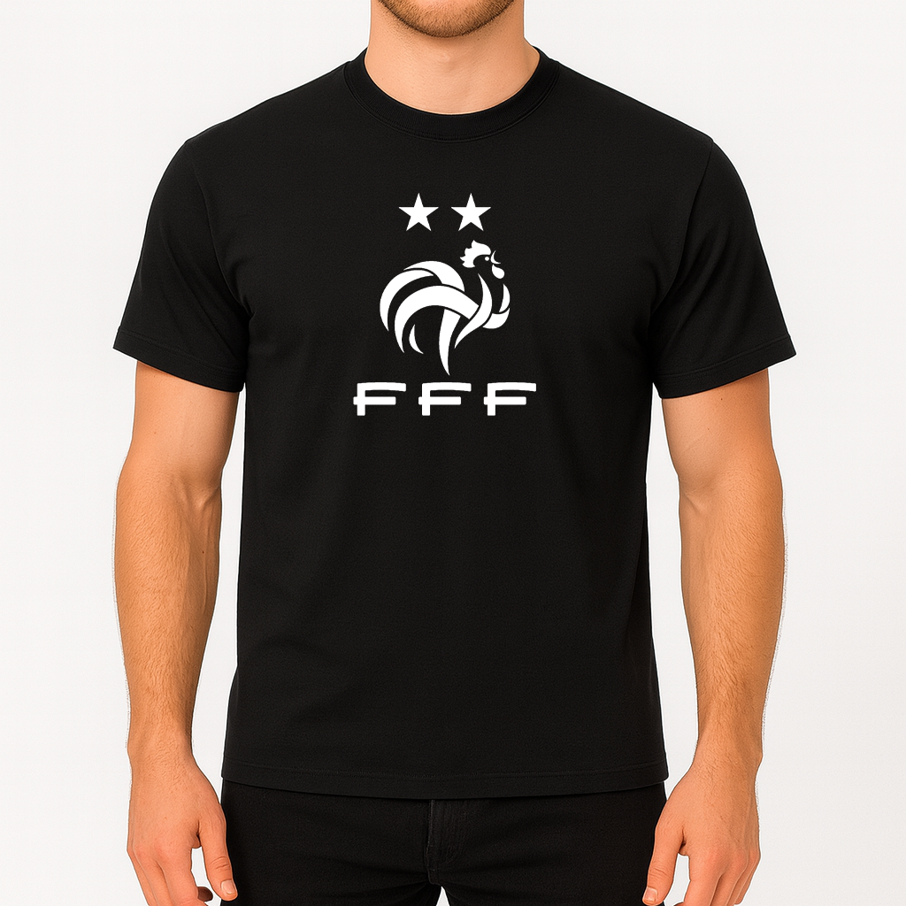 Men's France Soccer Cotton T-Shirt