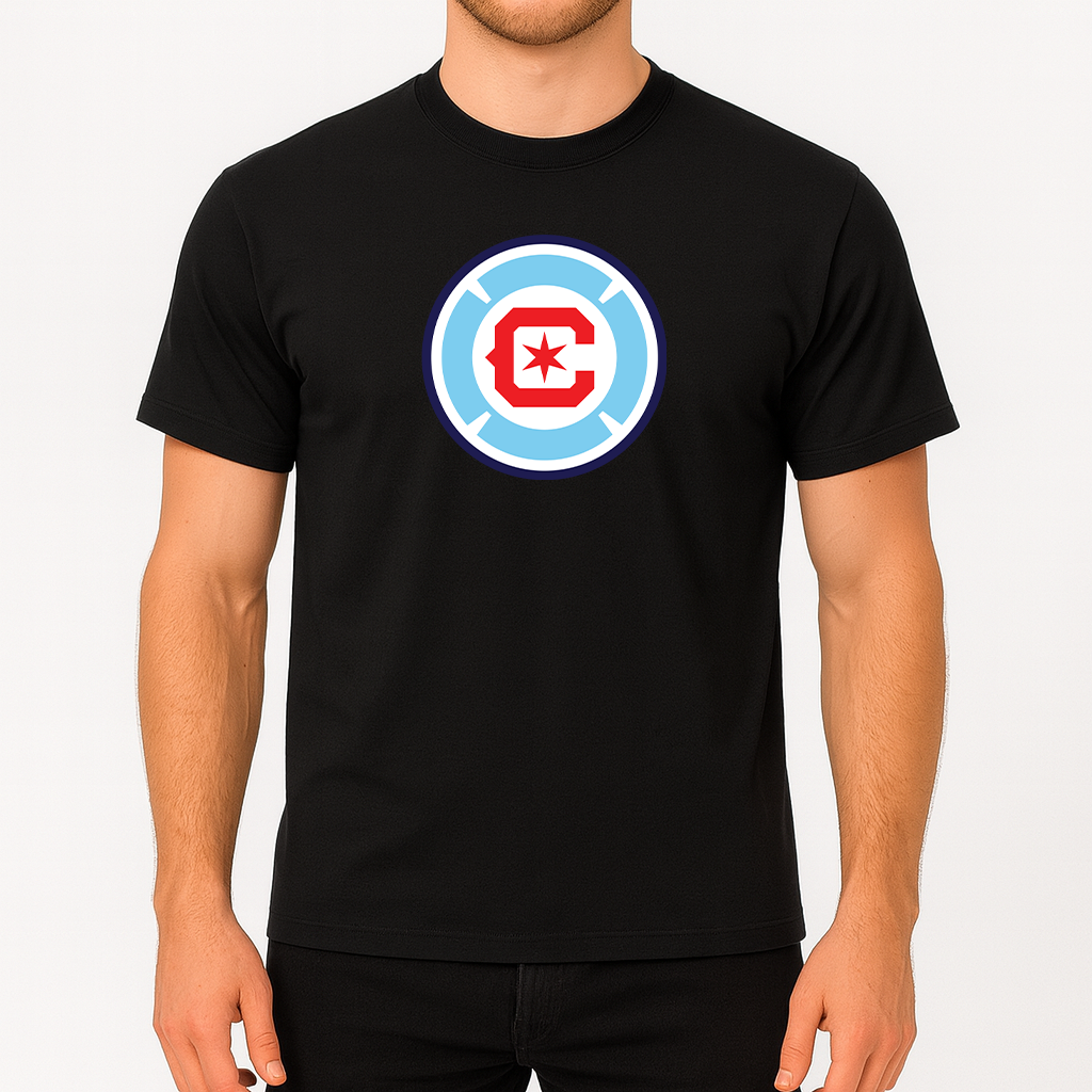 Men's Chicago Fire Soccer Cotton T-Shirt