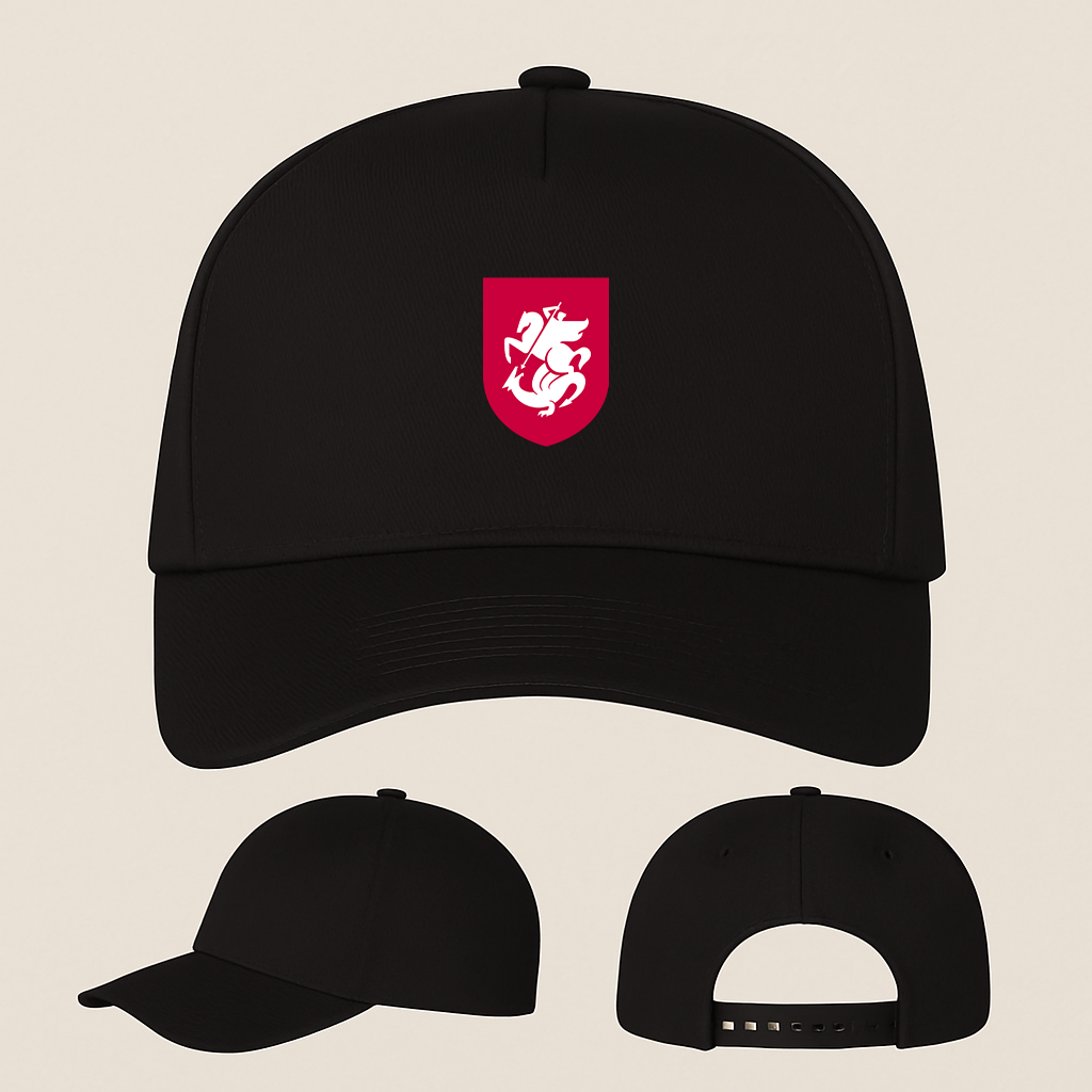Georgia National Soccer Team Five Panel Twill Snapback Cap