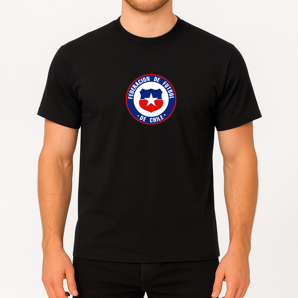 Men's Chile National Soccer Team Cotton T-Shirt