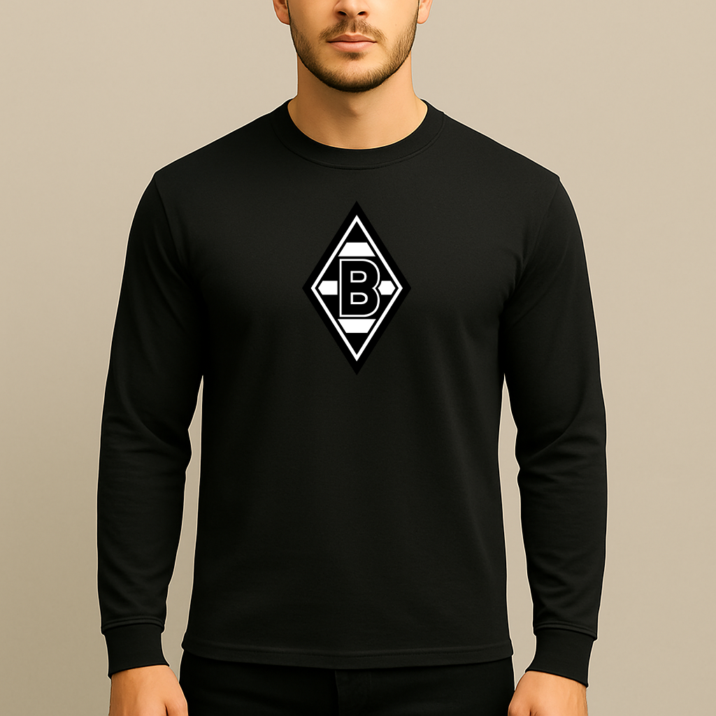 Men's Borussia Monchengladbach FC Long Sleeve T-Shirt