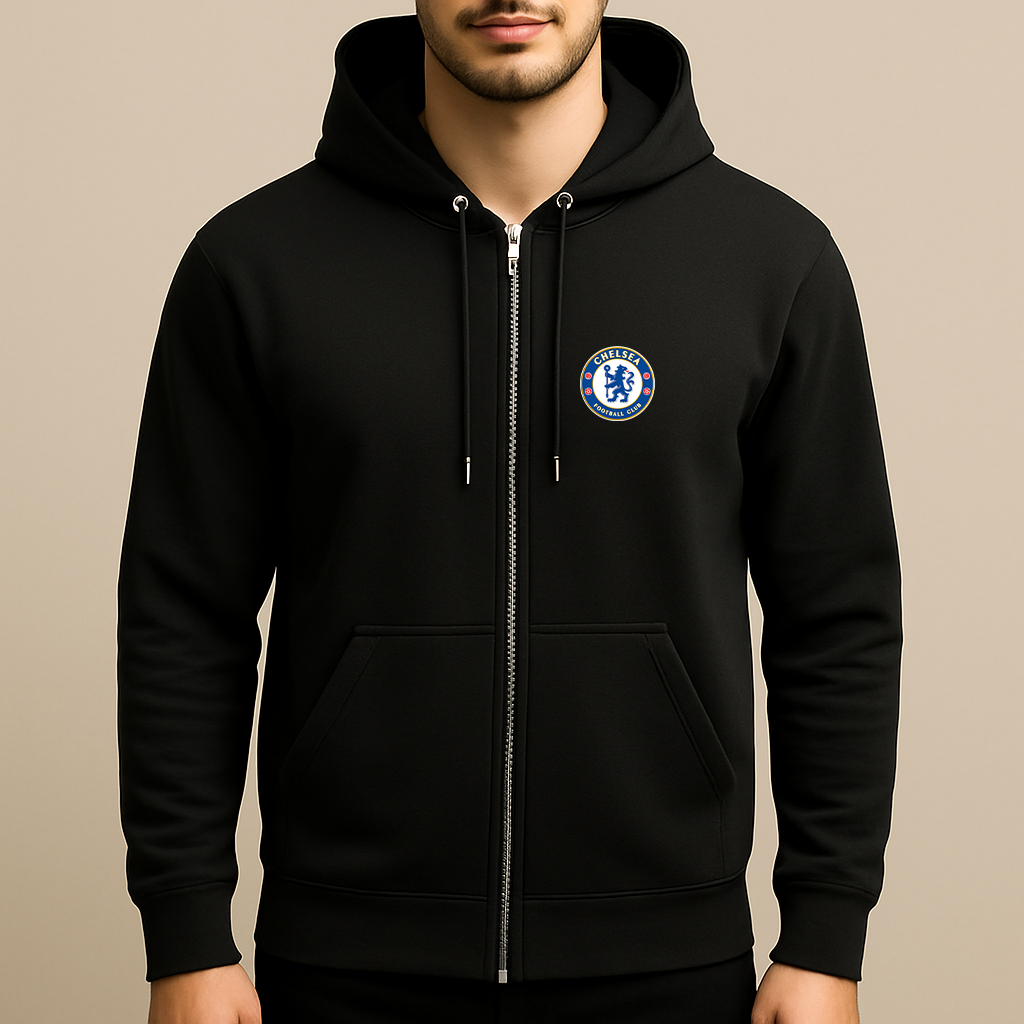 Men's Chelsea Soccer Zipper Hoodie