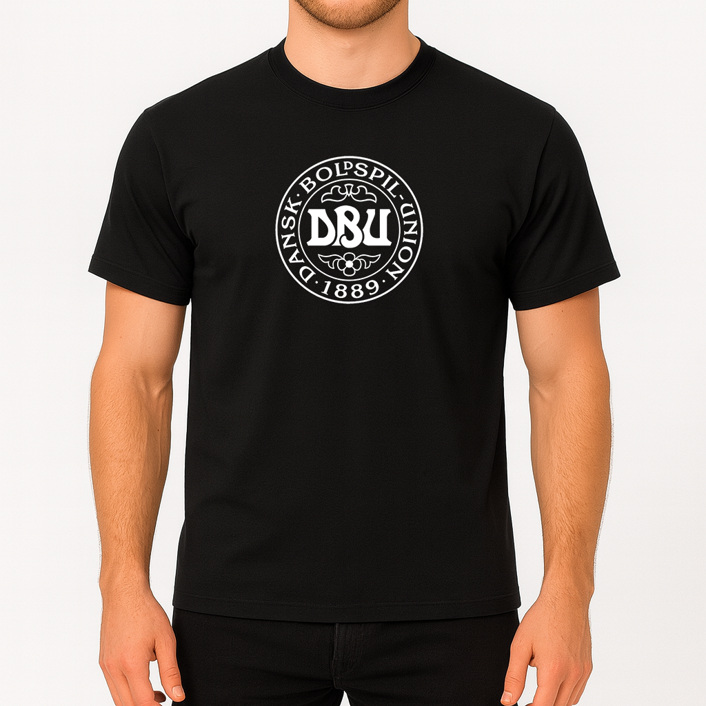Men's Denmark Soccer Cotton T-Shirt