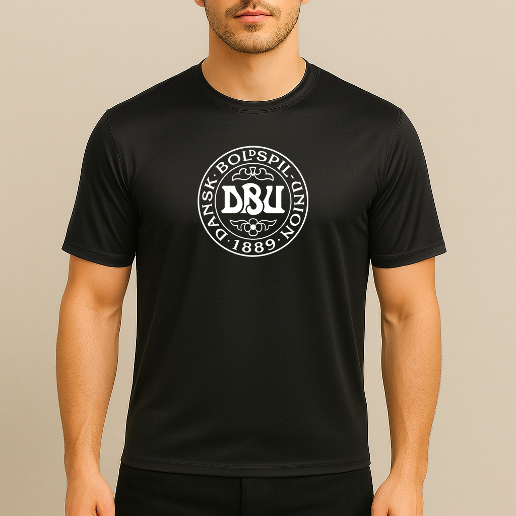 Men's Denmark Soccer Polyester T-Shirt