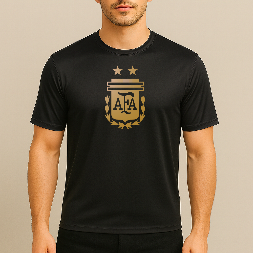 Men's Argentina Soccer Polyester T-Shirt