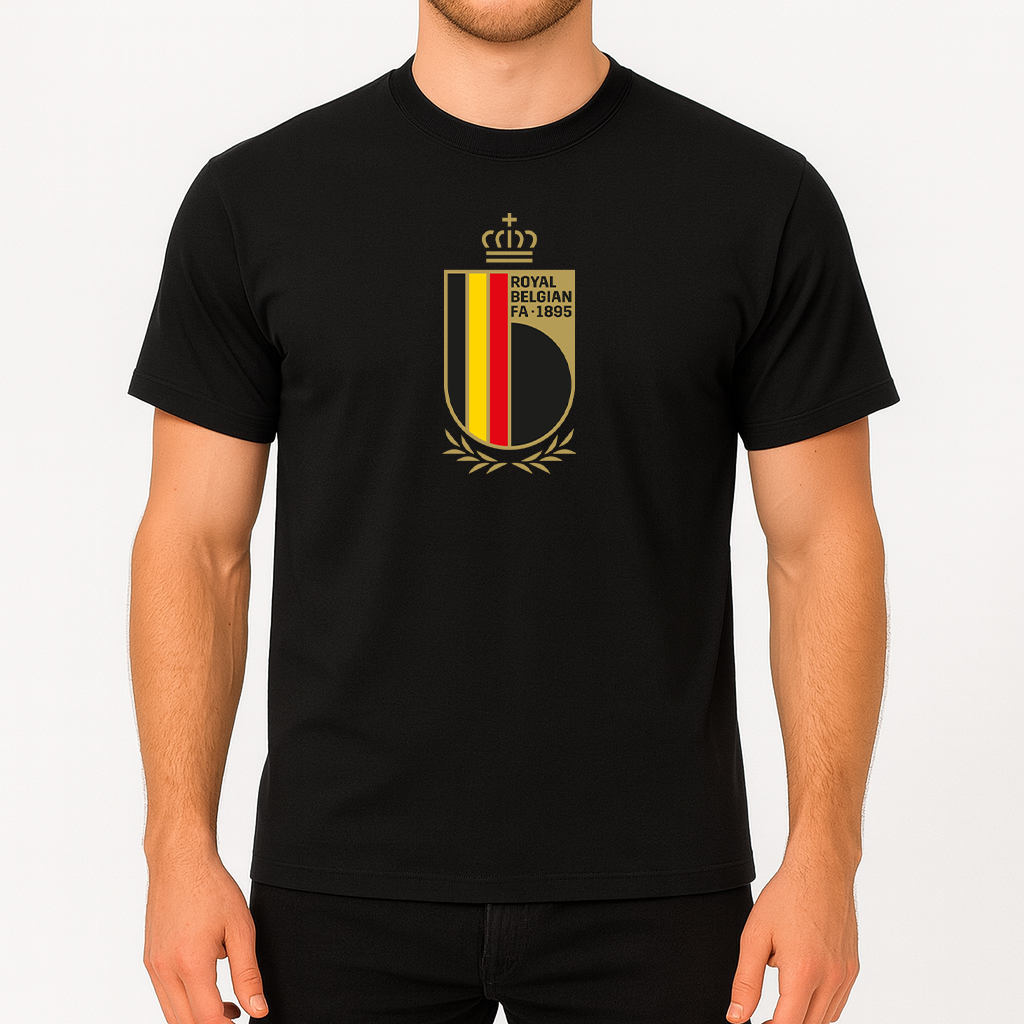 Men's Belgium National Soccer Team Cotton T-Shirt
