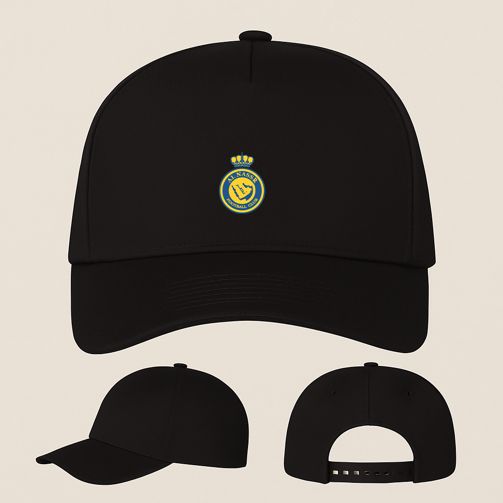 Al Nassr FC Five Panel Twill Snapback Cap