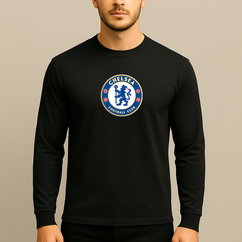 Men's Chelsea Soccer Long Sleeve T-Shirt