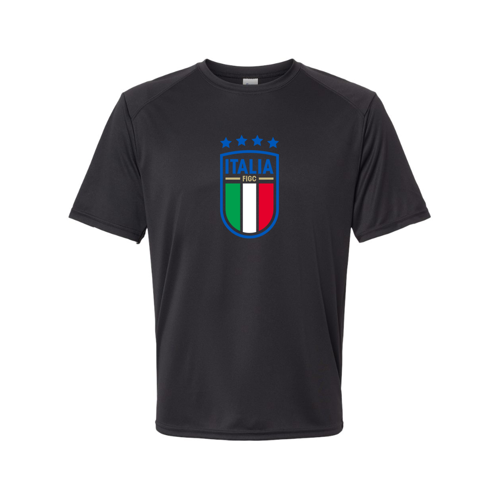 Men's Italy National Soccer Performance T-Shirt