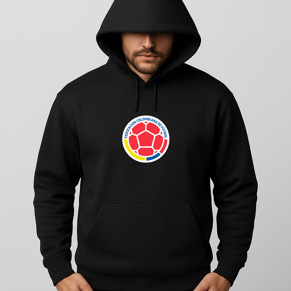 Men's Colombia National Soccer Team Pullover Hoodie