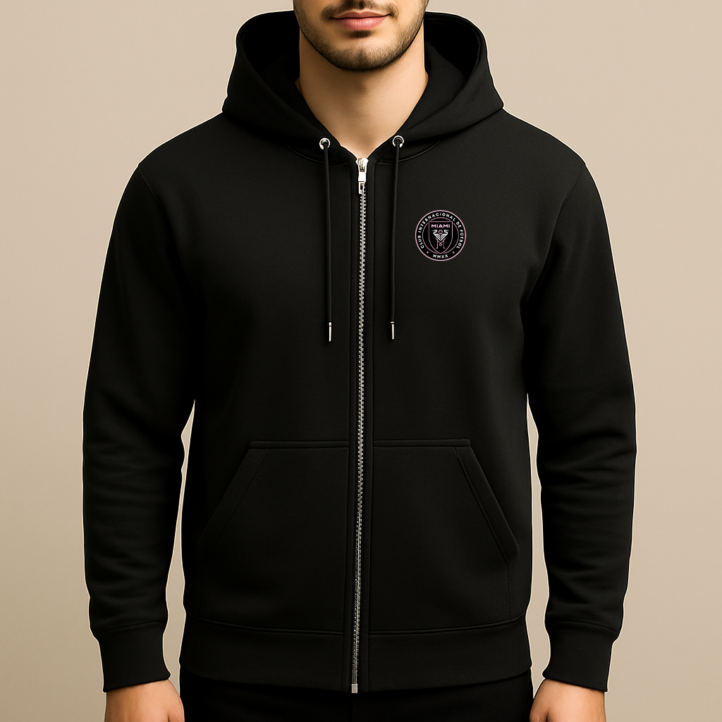 Men's Inter Miami FC Zipper Hoodie