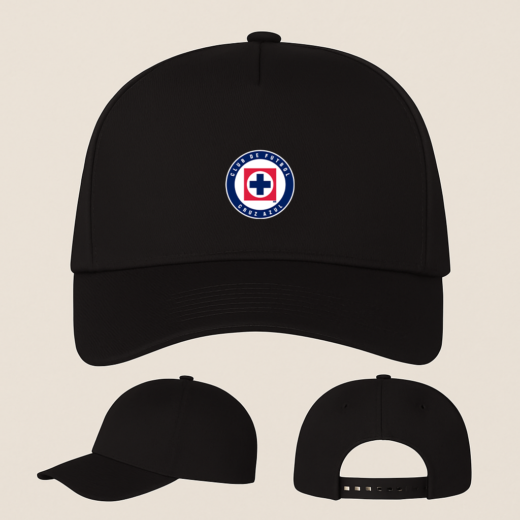 Cruz Azul Football Club Five Panel Twill Snapback Cap