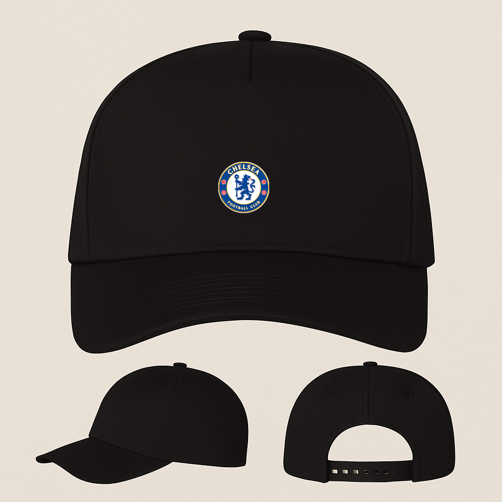 Chelsea Soccer Five Panel Twill Snapback Cap