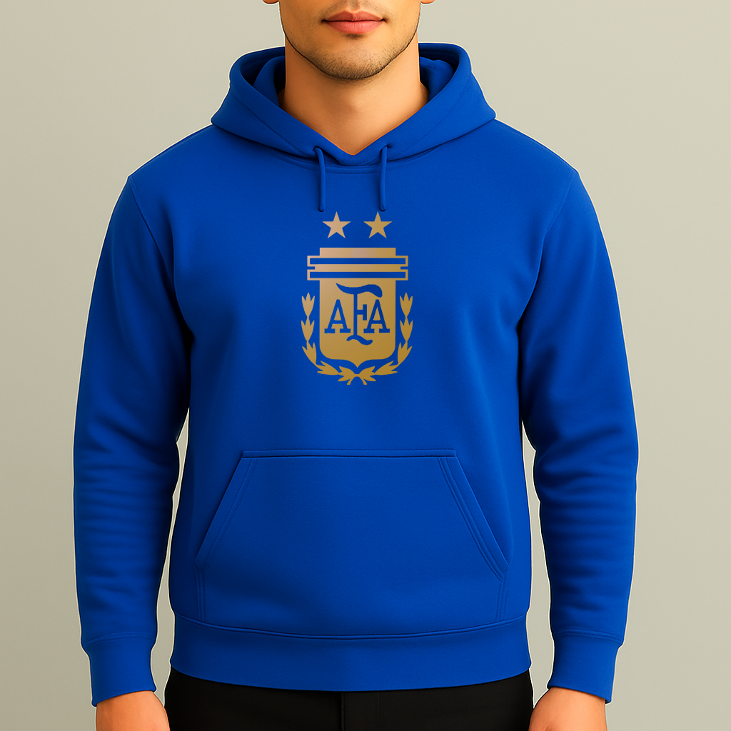 Men's Argentina Soccer Pullover Hoodie
