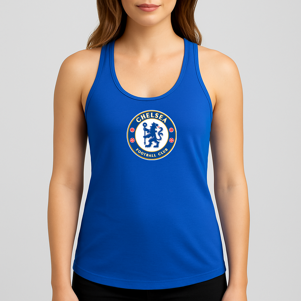 Women's Chelsea Soccer Racerback Tank Top