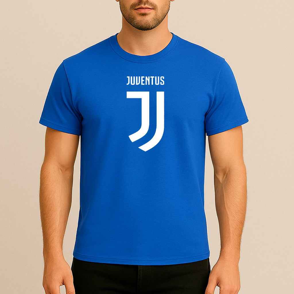 Men's Juventus Soccer Cotton T-Shirt