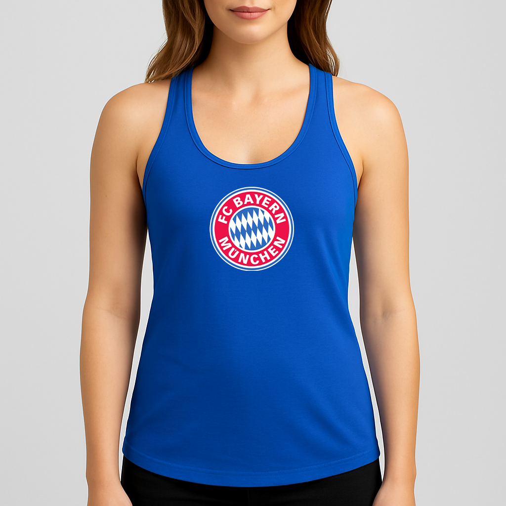 Women's F.C. Bayern Munchen Soccer Racerback Tank Top