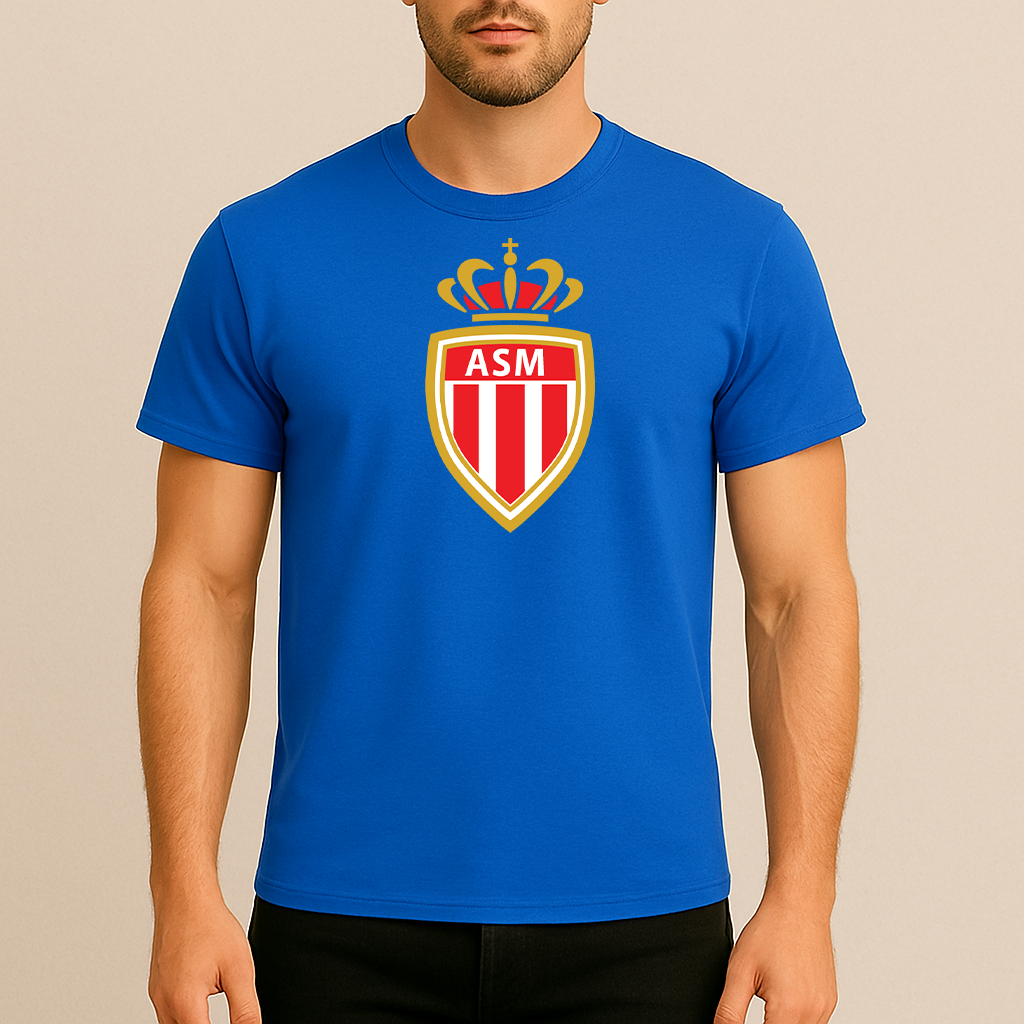 Men's AS Monaco FC Cotton T-Shirt