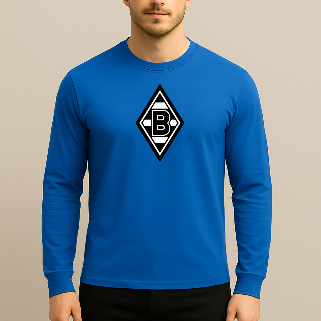 Men's Borussia Monchengladbach FC Long Sleeve T-Shirt
