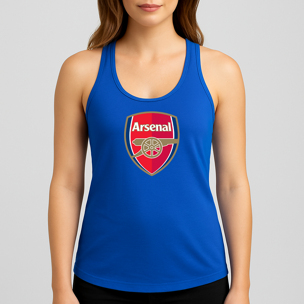 Women's Arsenal Soccer Racerback Tank Top