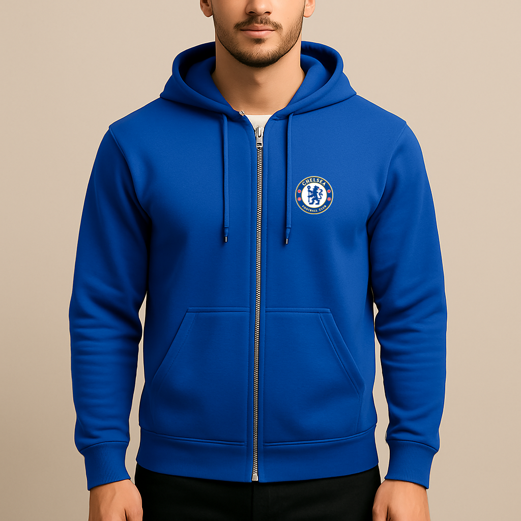 Men's Chelsea Soccer Zipper Hoodie