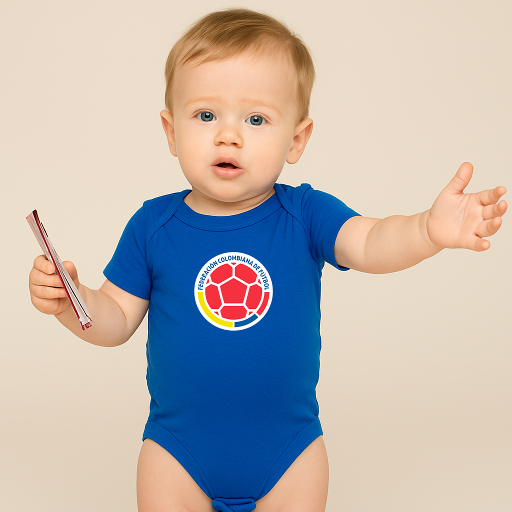 Colombia National Soccer Team Baby Romper Onesie