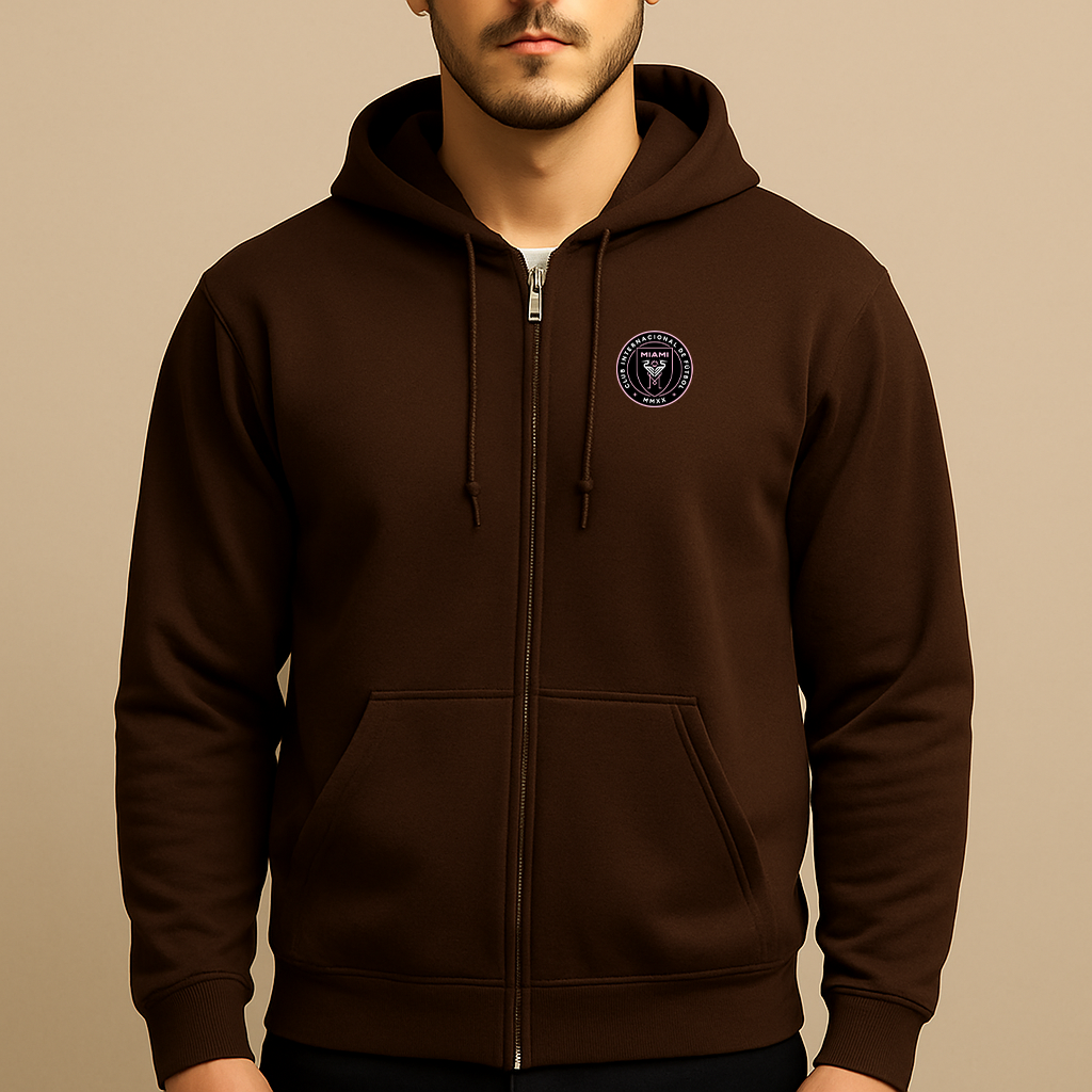 Men's Inter Miami FC Zipper Hoodie