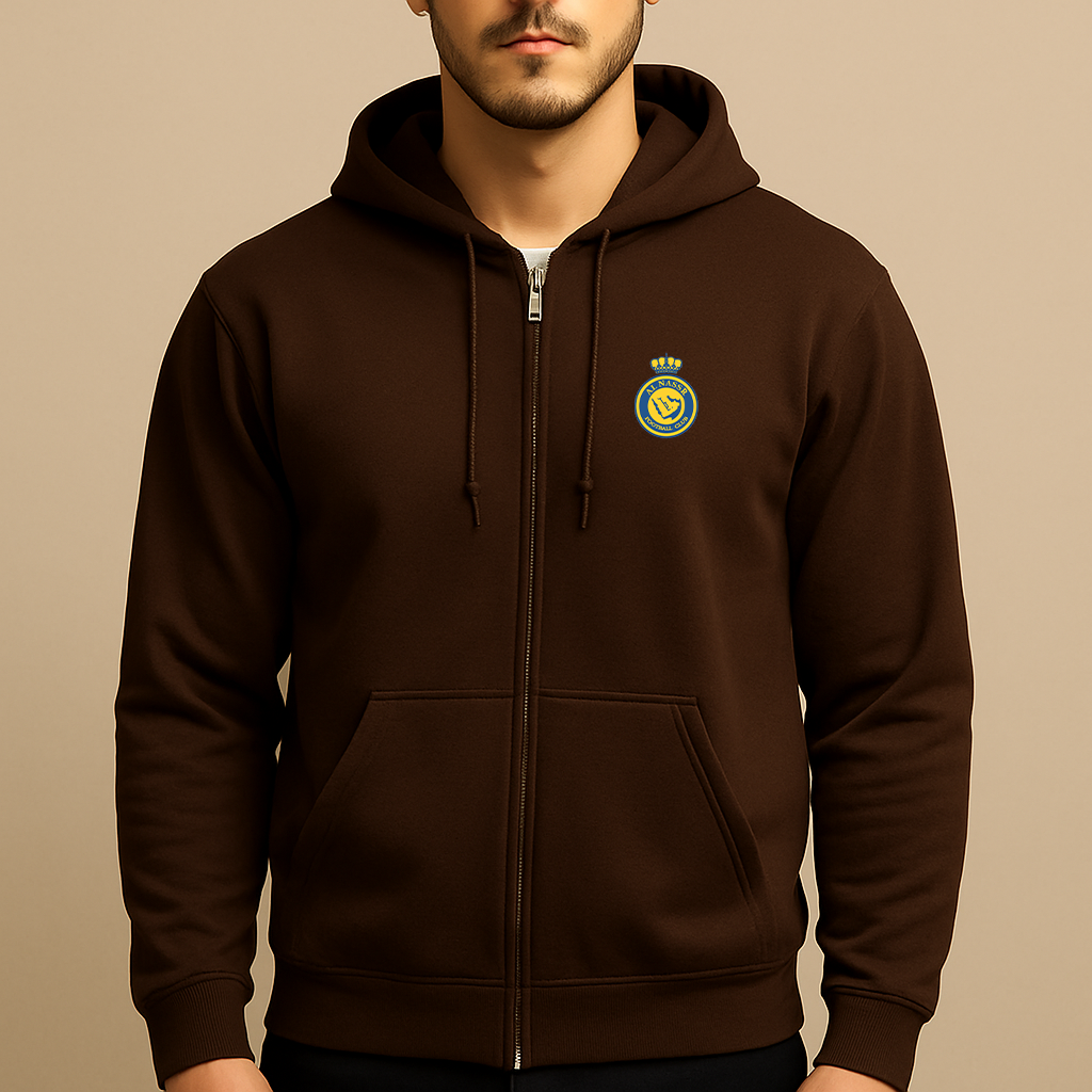 Men's Al Nassr FC Zipper Hoodie
