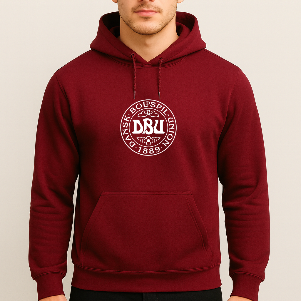 Men's Denmark Soccer Pullover Hoodie