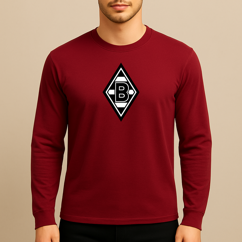 Men's Borussia Monchengladbach FC Long Sleeve T-Shirt
