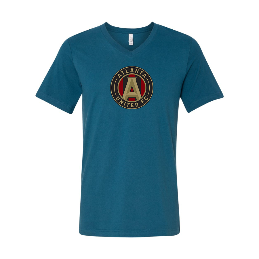 Men’s Atlana United FC - BELLA + CANVAS - Jersey V-Neck Tee - 3005