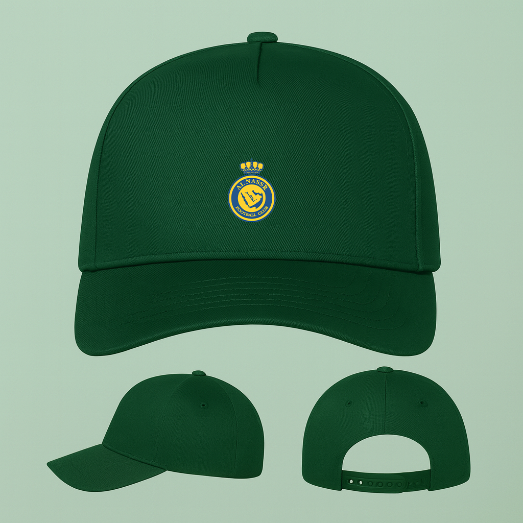 Al Nassr FC Five Panel Twill Snapback Cap