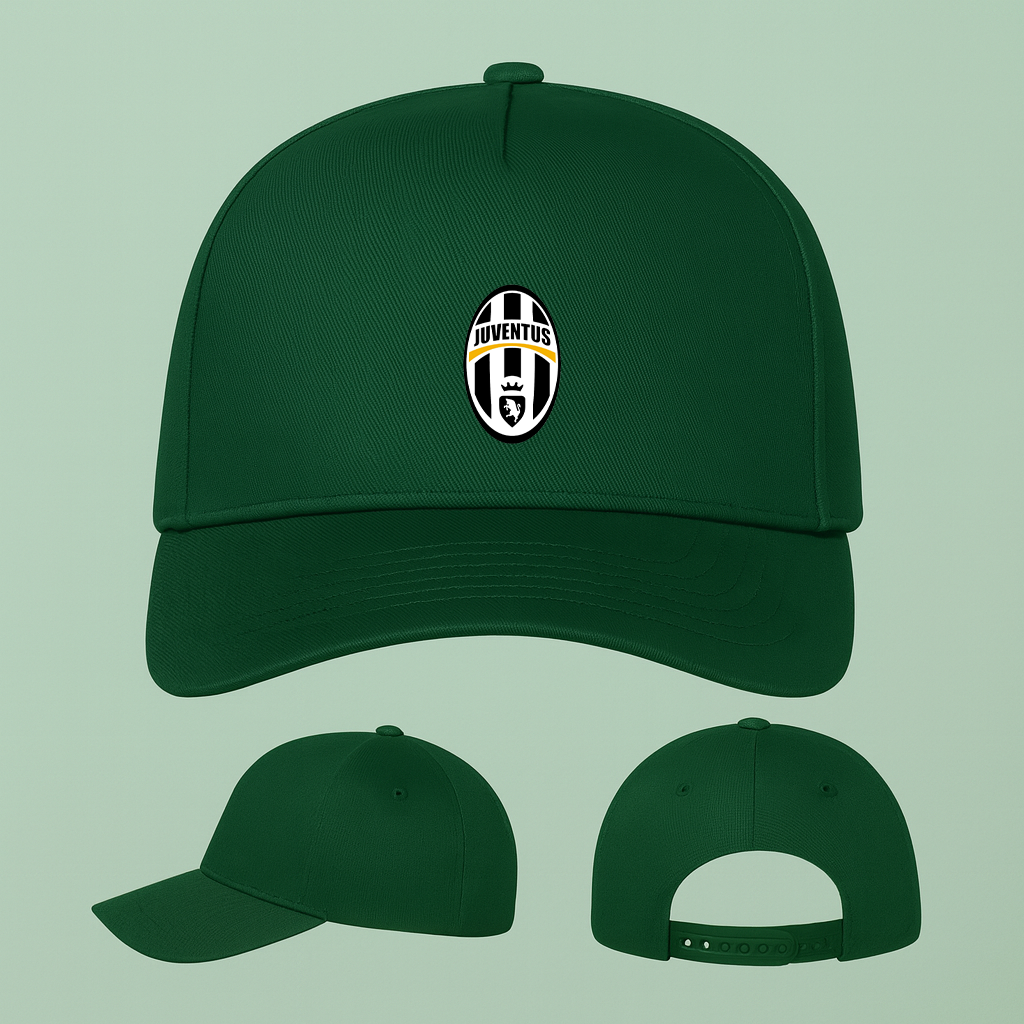 Juventus Football Club Classic Five Panel Twill Snapback Cap