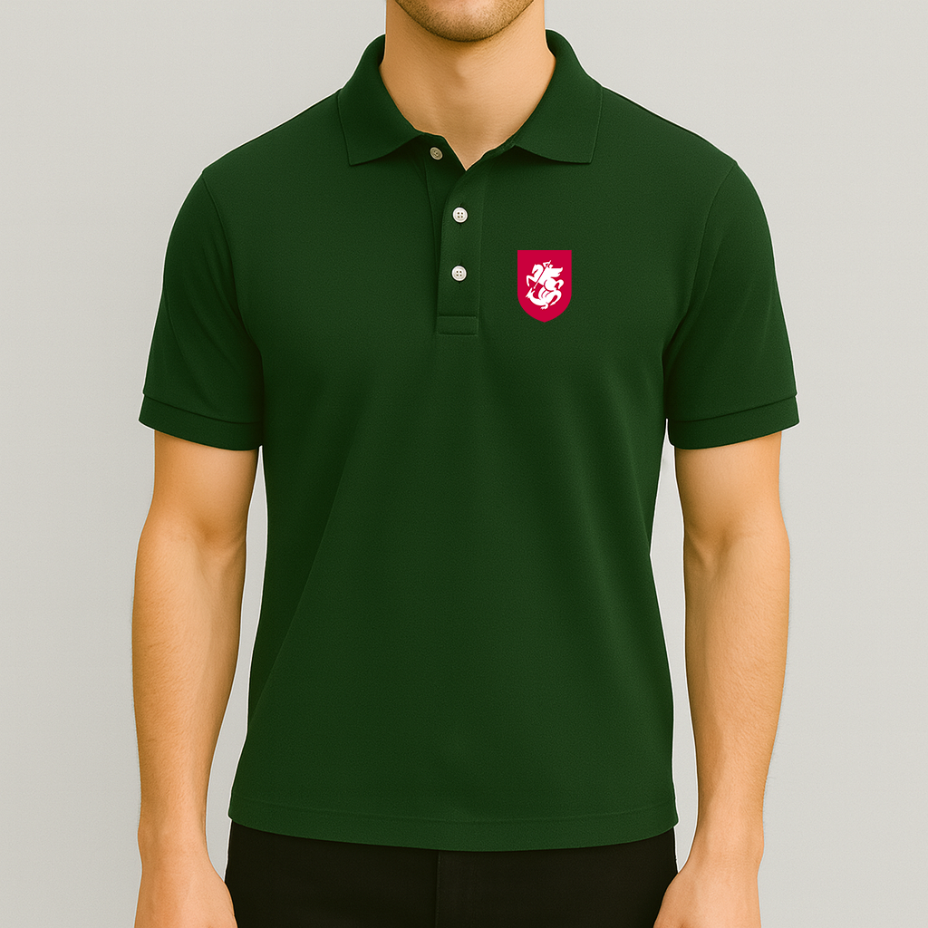 Men's Georgia National Soccer Team Dry Blend Polo