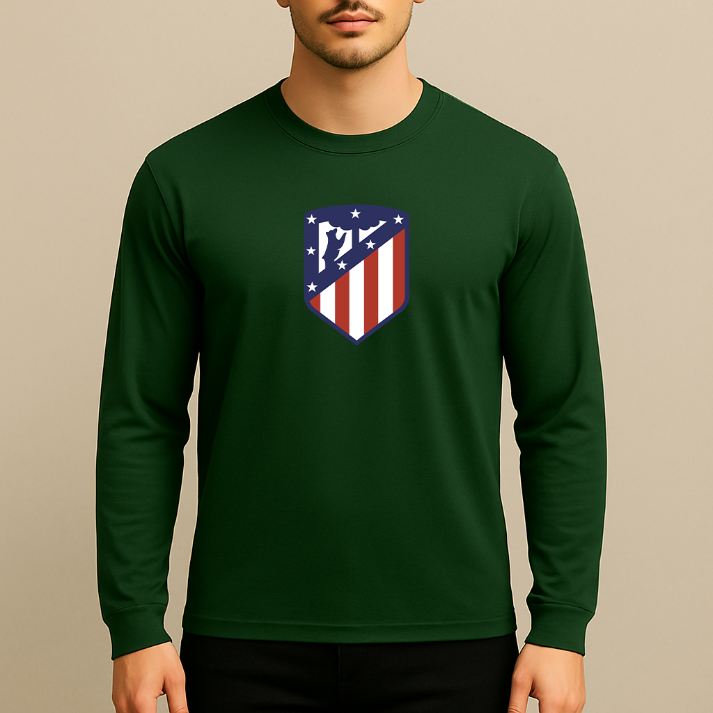 Men's Atletico Madrid FC Long Sleeve T-Shirt