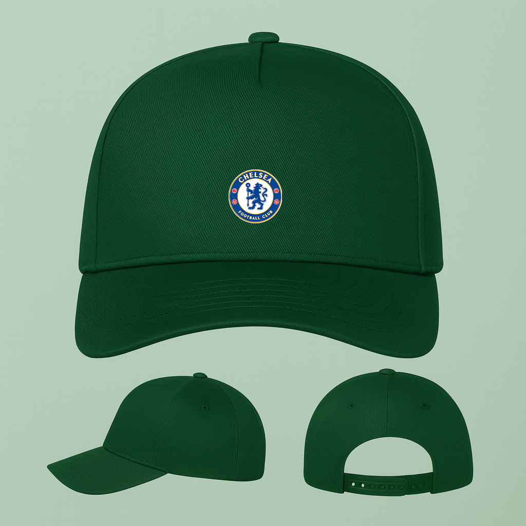 Chelsea Soccer Five Panel Twill Snapback Cap