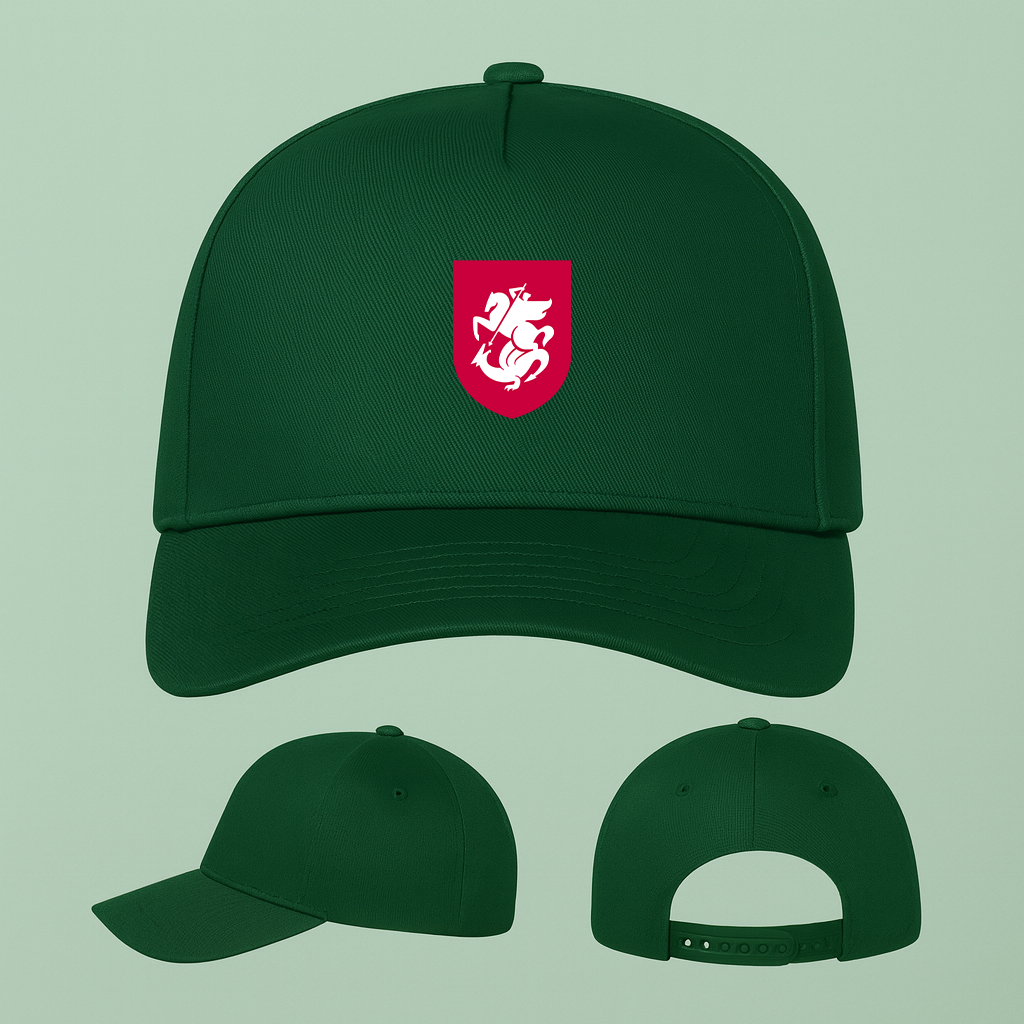 Georgia National Soccer Team Five Panel Twill Snapback Cap