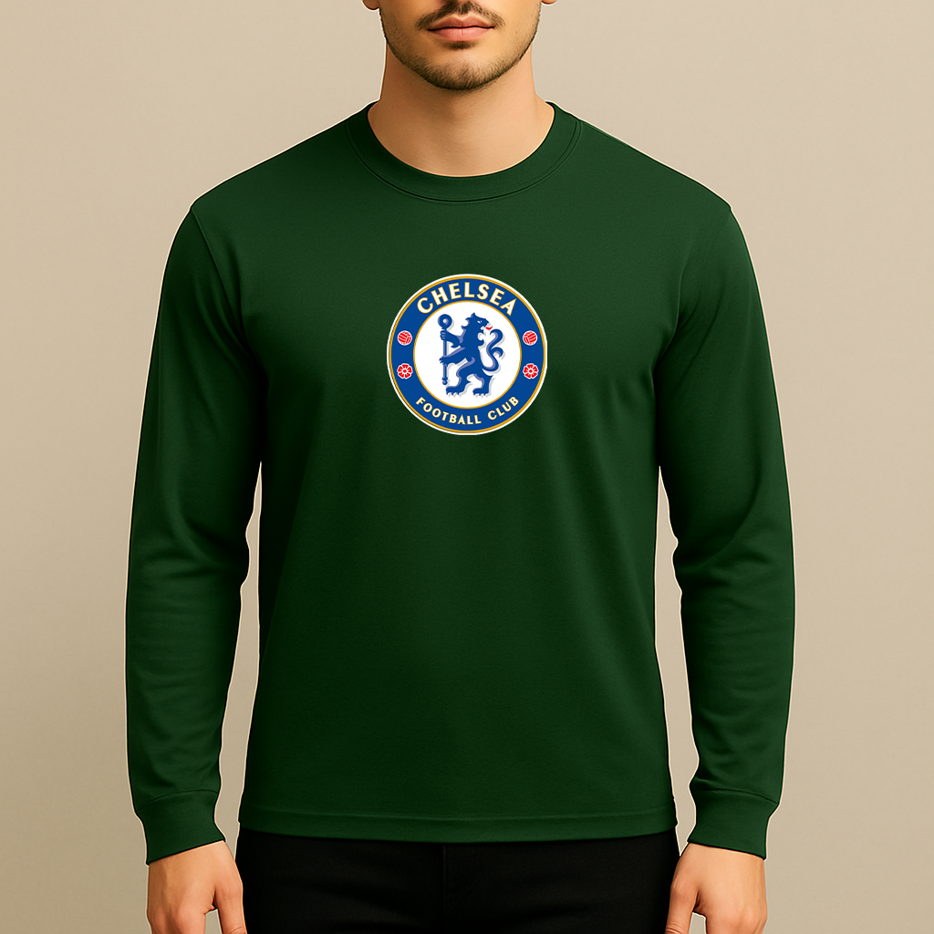 Men's Chelsea Soccer Long Sleeve T-Shirt