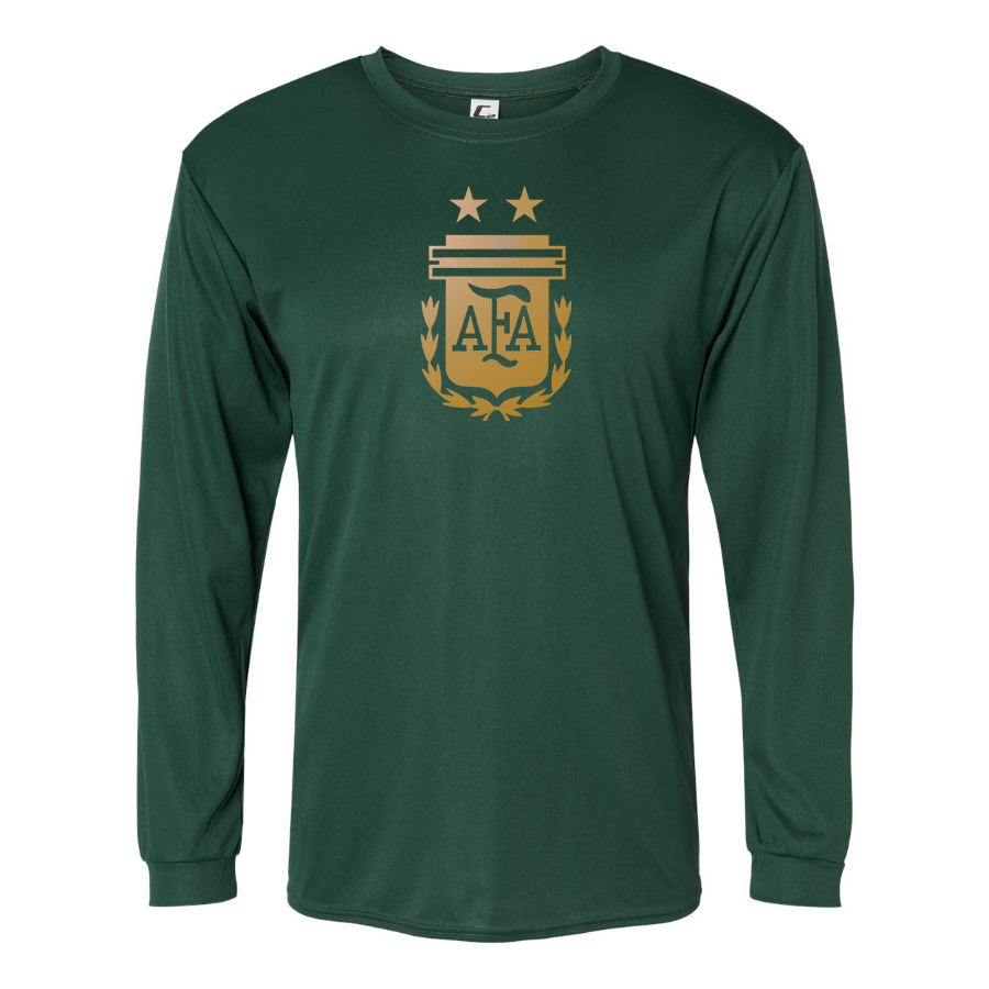 Men’s Argentina Soccer - C2 Sport - Performance Long Sleeve T-Shirt - 5104