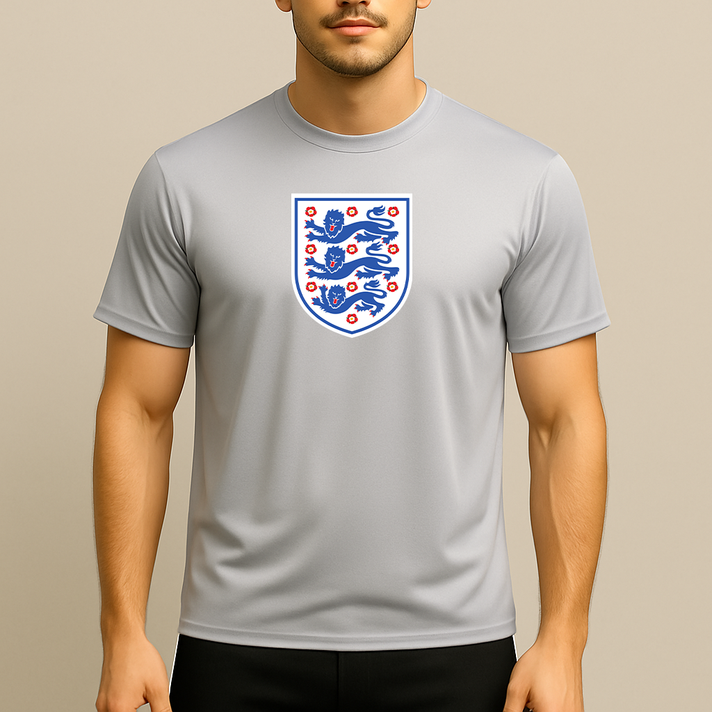 Men's England National Football Team Polyester T-Shirt